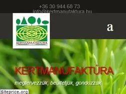 Sites similar to kertmanufaktura.hu