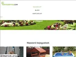 Sites similar to kertszepites.com