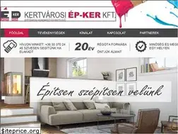 Sites similar to kertvarosiepker.hu