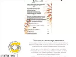 Sites similar to kertvendeglo.eu