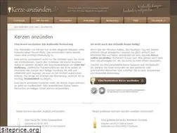 Sites similar to kerze-anzuenden.de