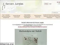 Sites similar to kerzen-junglas.de