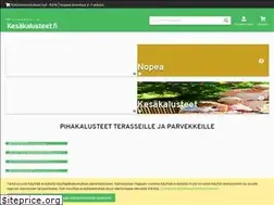 Sites similar to kesakalusteet.fi