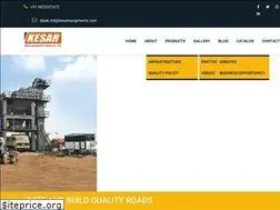 Sites similar to kesarequipments.com