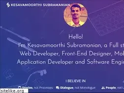 Sites similar to kesavamoorthi.com