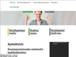 Sites similar to kesayliopistot.fi