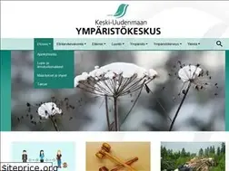 Sites similar to keskiuudenmaanymparistokeskus.fi