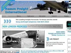 Sites similar to kesomfreight.com
