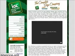 Sites similar to kesslersignco.com