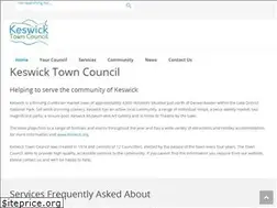 Sites similar to keswicktowncouncil.gov.uk