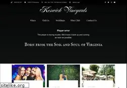 Sites similar to keswickvineyards.com