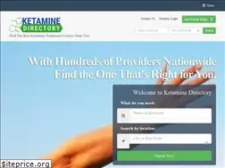 Sites similar to ketaminedirectory.com