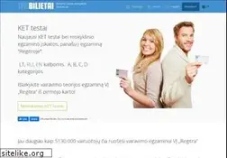Sites similar to ketbilietai.lt