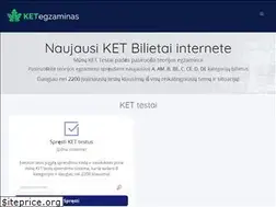 Sites similar to ketegzaminas.lt