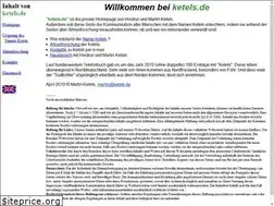 Sites similar to ketels.de