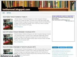 Sites similar to ketikansoal.blogspot.com