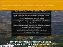 Sites similar to ketkerekvendeghaz.hu