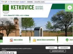 Sites similar to ketkovice.cz
