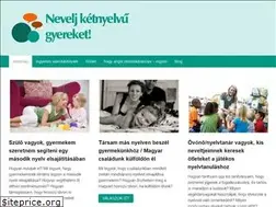 Sites similar to ketnyelvugyerek.hu