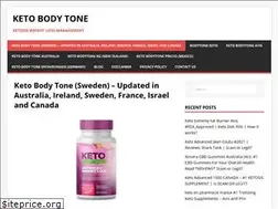 Sites similar to keto-body-tone.org