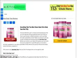 Sites similar to ketobodytonereviews.com