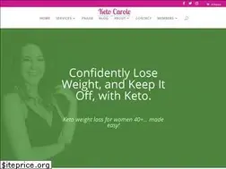 Sites similar to ketocarole.com