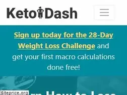 Sites similar to ketodash.com
