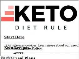 Sites similar to ketodietrule.com