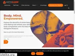 Sites similar to ketogains.com