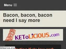 Sites similar to ketolicious.com