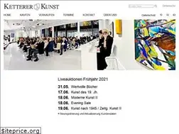 Sites similar to kettererkunstlive.de