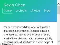Sites similar to kevinchen.co