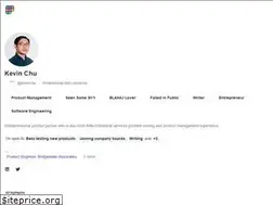 Sites similar to kevinchu.io