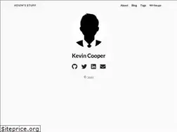 Sites similar to kevincooper.io