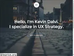 Sites similar to kevindalvi.com