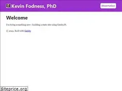 Sites similar to kevinfodness.com