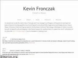 Sites similar to kevinfronczak.com