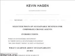 Sites similar to kevinhagencsr.org