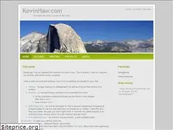 Sites similar to kevinhaw.com