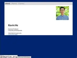 Sites similar to kevinhe.net
