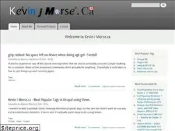Sites similar to kevinjmorse.ca