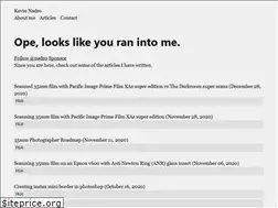Sites similar to kevinnadro.com