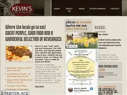 Sites similar to kevinssportspubandrestaurant.com