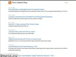 Sites similar to kevinzakka.github.io