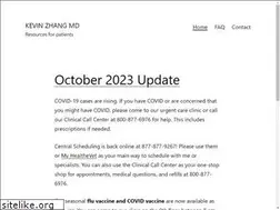 Sites similar to kevinzhangmd.com
