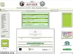 Sites similar to kevser.net