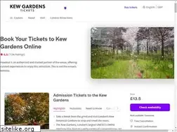 Sites similar to kewgardenstickets.co.uk