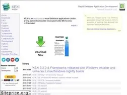 Sites similar to kexi-project.org