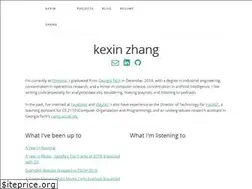 Sites similar to kexinzhang.com