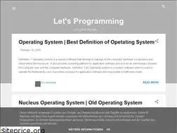 Sites similar to key-to-programming.blogspot.com